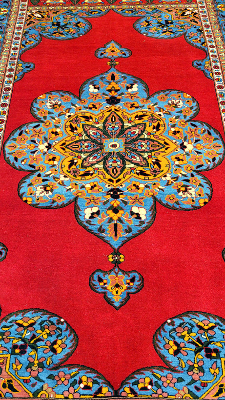 فرش دستبافت قشقایی لچک ترنج 300×200