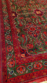 فرش دستبافت کرک مرینوس درجه1نقشه ترنجی 50رج ابعاد200*300
