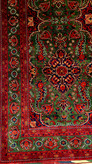فرش دستبافت کرک مرینوس درجه1نقشه ترنجی 50رج ابعاد200*300