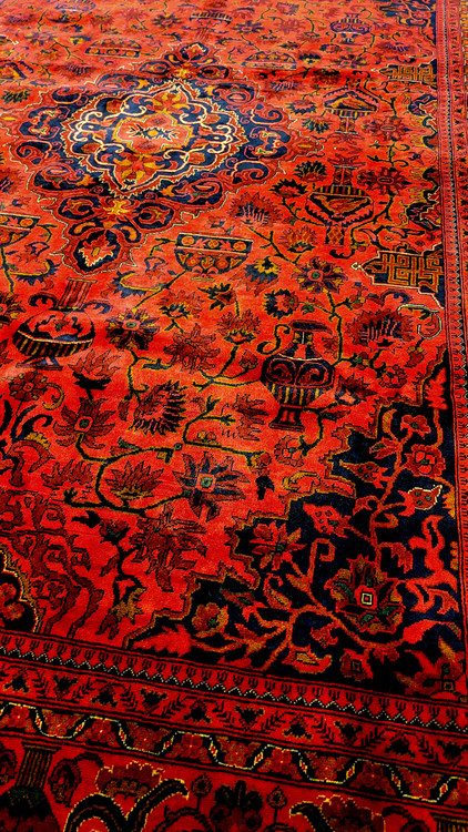 فرش دستبافت6متری