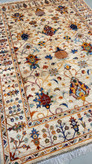فرش دستبافت سلطان آباد طرح افشان ابعاد 241*172