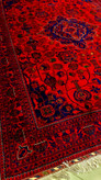 فرش دستبافت کرک مرینوس نقشه کاسه کوزه یا جام شراب رنگ گیاهی 250*350ابعاد