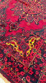 فرش کارکرده فردوس لچک ترنج رنگ گیاهی نقشه خورشیدی 200*300